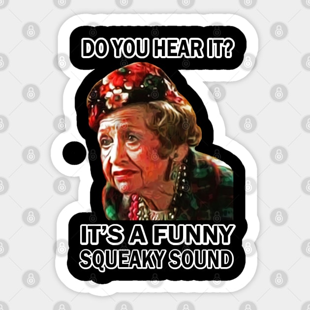 Christmas Vacation - It's A Funny Squeaky Sound Sticker by Phenom Palace